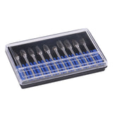 10pcs Tungsten Carbide Steel Rotary Files Burr Set 3mm Shank 6mm Cutting Diameter Double Cut In Australia - Darrahopens