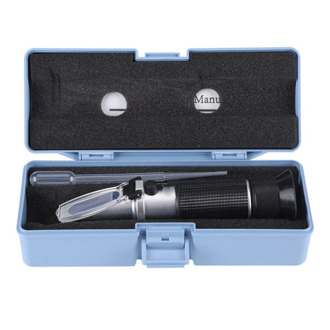 Professional 0~32% Accurate Brix Refractometer Beer Fruit Juice Sugar Tester Meter In Australia - Darrahopens