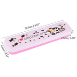 2 PCS Stainless Steel Knife Fork Spoon Kitchen Flatware Tableware with Box Children Set Pink