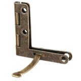 20pcs 90° Angle Support Spring Hinge for Small Jewelry Wine Case Watch Box Wooden Lid (Bronze) In Australia - Darrahopens