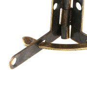 20pcs 90° Angle Support Spring Hinge for Small Jewelry Wine Case Watch Box Wooden Lid (Bronze)