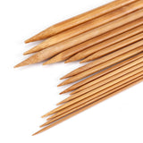 Bamboo Knitting Needles Smooth Double Pointed Set 15 Sizes from 2mm to 10mm