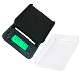 3KG/0.1g Electronic Digital Kitchen Food Scale Drip Coffee Weighing with Timer(Green Backlight) In Australia - Darrahopens