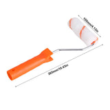 10-Piece 4 Inch Professional Home Decoration Wall Paint Roller Replacable Tools Kit