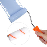 10-Piece 4 Inch Professional Home Decoration Wall Paint Roller Replacable Tools Kit