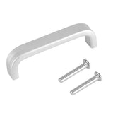 Aluminum Alloy Door Handles Matte Surface Hardware for Kitchen Cabinet Furniture 64mm Solid