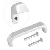 Aluminum Alloy Door Handles Matte Surface Hardware for Kitchen Cabinet Furniture 64mm Solid