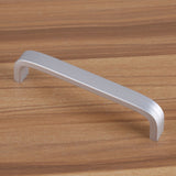 Aluminum Alloy Door Handles Matte Surface Hardware for Kitchen Cabinet Furniture 96mm Solid