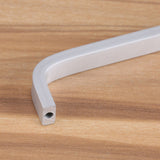 Aluminum Alloy Door Handles Matte Surface Hardware for Kitchen Cabinet Furniture 128mm Solid