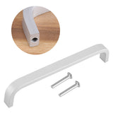 Aluminum Alloy Door Handles Matte Surface Hardware for Kitchen Cabinet Furniture 128mm Solid