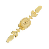 European Furniture Handle Drawer Cabinet Desk Door Knob Pull Home Decor Golden