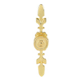 European Furniture Handle Drawer Cabinet Desk Door Knob Pull Home Decor Golden