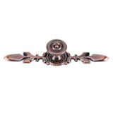 European Furniture Handle Drawer Cabinet Desk Door Knob Pull Home Decor Red Bronze
