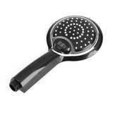 3 Color LED Handheld Bathroom Digital Temperature Display Shower Spray Head