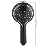 3 Color LED Handheld Bathroom Digital Temperature Display Shower Spray Head