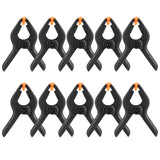 10pcs 3inch A Type Black Multifunctional Plastic Spring Clamp Clip DIY Woodworking Tool In Australia - Darrahopens