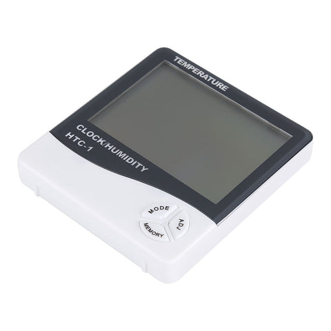 Digital LCD Indoor Thermometer Hygrometer Temperature Humidity Meter with Alarm Clock In Australia - Darrahopens