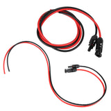 2.5mm Pair of Red Black Solar Panel PV Cable Wire Male Female Connectors
