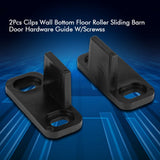 Adjustable Sliding Bottom Floor Guide Clip for Barn Door Hardware with Screws In Australia - Darrahopens