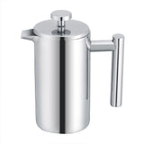 350ML Double Wall Stainless Steel Coffee Maker French Press Tea Pot with Filter In Australia - Darrahopens
