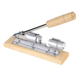 Mechanical Walnut Cracker Nut Opener Kitchen Tools Desktop Wood Base Handle