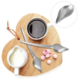 Stainless Steel Sauce Spoon Draw Tool for Dressing Dessert Food Plate Decor Design L