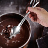 Stainless Steel Sauce Spoon Draw Tool for Dressing Dessert Food Plate Decor Design L