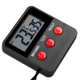 Digital LCD Thermometer Hygrometer Temp Humidity Monitor Meter for Egg Incubator Pet Keeping