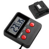 Digital LCD Thermometer Hygrometer Temp Humidity Monitor Meter for Egg Incubator Pet Keeping
