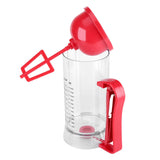 Cordless Electric Battery Powered Mixer Dispenser Pancake Cupcake Waffle Batter Maker Machine