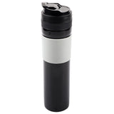 350ml Portable Coffee Press Bottle Tea Coffee Maker Drinking Water Cup for Travelling Black