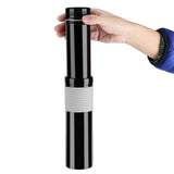 350ml Portable Coffee Press Bottle Tea Coffee Maker Drinking Water Cup for Travelling Black
