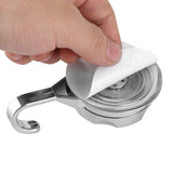 3Pcs/Set ABS Towel Wall Hook Rack Holder with Suction Cup for Bathroom Kitchen