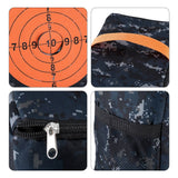 Portable Target Pouch Storage Carry Equipment Bag for Guns Darts