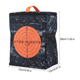 Portable Target Pouch Storage Carry Equipment Bag for Guns Darts
