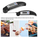 Cooking Food Probe Thermometer for Kitchen BBQ Meat Temperature Measurement Black