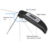 Cooking Food Probe Thermometer for Kitchen BBQ Meat Temperature Measurement Black