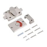 Indicator Privacy Bolt Door Lock Vacant Engaged Screws Bathroom Toilet In Australia - Darrahopens