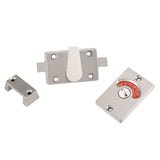 Indicator Privacy Bolt Door Lock Vacant Engaged Screws Bathroom Toilet