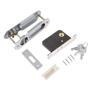 Sliding Door Lock Handle Anti theft with Keys for Barn Wood Furniture Hardware Silver In Australia - Darrahopens
