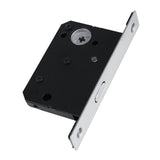 Sliding Door Lock Handle Anti theft with Keys for Barn Wood Furniture Hardware Silver