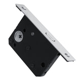 Sliding Door Lock Handle Anti theft with Keys for Barn Wood Furniture Hardware Silver