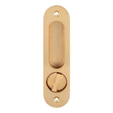 Sliding Door Lock Handle Anti theft with Keys for Barn Wood Furniture Hardware Gold