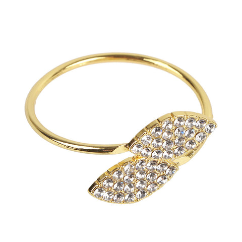 12Pcs Rhinestone Napkin Ring Set Handmade Buckle Holder Wedding Dinner Decoration In Australia - Darrahopens