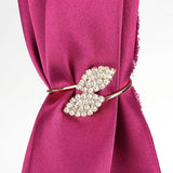 12Pcs Rhinestone Napkin Ring Set Handmade Buckle Holder Wedding Dinner Decoration In Australia - Darrahopens
