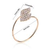 12Pcs Rhinestone Napkin Ring Set Handmade Buckle Holder Wedding Dinner Decoration