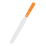Stainless Steel Wood Straight Spatula Cake Icing Decorating Smooth Tool for Baking Pastry
