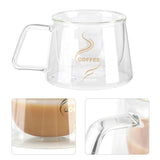 Double Wall Insulated Glass Cup Heat Resistant Mug Glassware for Coffee Tea Milk