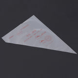 100pcs Food Grade Plastic Icing Piping Bags Pastry Fondant Cake Decorating Bag Tool (M)