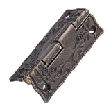 10Pcs 0°-270° Antique Bronze Cabinet Jewelry Box Hinges Door Furniture Wood Case